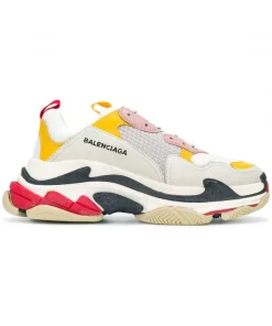 ( Positively Conscious ) Balenciaga 9035 BLACK Baskets Triple S Femme