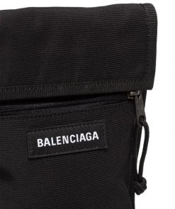 ( Positively Conscious ) Balenciaga Sac à Bandoulière Explorer 101 - BLACK -Vente magasin Balenciaga 12969895 21956932 600