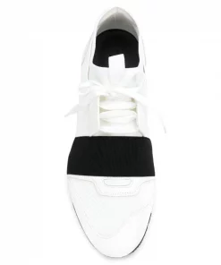 ( Positively Conscious ) Balenciaga Baskets Race Runner 9061 BLANC / NOIR -Vente magasin Balenciaga 12985535 14372291 600