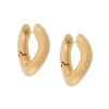 ( Positively Conscious ) Balenciaga 0027 GOLD Boucles D'oreilles Loop Femme -Vente magasin Balenciaga 13150242 14906414 600