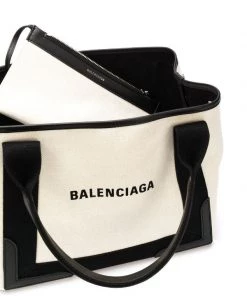 ( Positively Conscious ) Balenciaga Sac Cabas Navy S Femme -Vente magasin Balenciaga 13172908 21923399 600