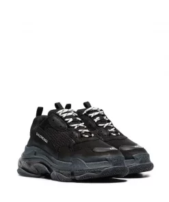 ( Positively Conscious ) Balenciaga Baskets Triple S 1000 BLACK -Vente magasin Balenciaga 13331997 21436129 600
