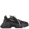 ( Positively Conscious ) Balenciaga 1000 NOIR Baskets Triple S Homme -Vente magasin Balenciaga 13404358 21464105 600