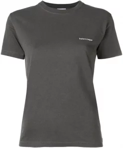 ( Positively Conscious ) Balenciaga T-shirt à Encolure Ras Du Cou 1055 GREY