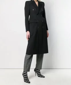 ( Positively Conscious ) Balenciaga Manteau Cintré à Boutonnière Croisée Femme -Vente magasin Balenciaga 13410652 16901843 600