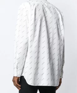 ( Positively Conscious ) Balenciaga Chemise à Logo Imprimé Homme 10 ( Positively Conscious ) Balenciaga Chemise à Logo Imprimé Homme -Vente magasin Balenciaga 13675232 16586145 600