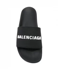 ( Positively Conscious ) Balenciaga Claquettes à Logo 1006 BLACK & WHITE 9 ( Positively Conscious ) Balenciaga Claquettes à Logo 1006 BLACK & WHITE -Vente magasin Balenciaga 13691855 21612489 600