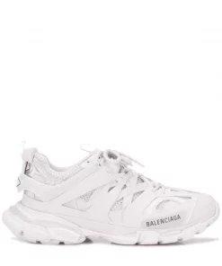 ( Positively Conscious ) Balenciaga 9000 WHITE Baskets Track Femme