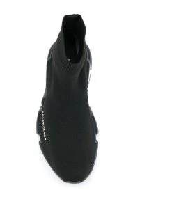 ( Positively Conscious ) Balenciaga Baskets Speed 1013 BLACK -Vente magasin Balenciaga 13842961 21672158 600