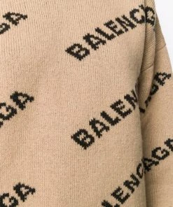 ( Positively Conscious ) Balenciaga Pull À Motif Monogrammé Femme -Vente magasin Balenciaga 13950858 18484724 600
