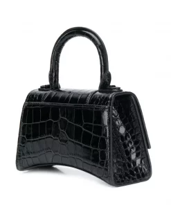 ( Positively Conscious ) Balenciaga Sac à Main Hourglass XS 1000 BLACK -Vente magasin Balenciaga 14232805 22388326 600