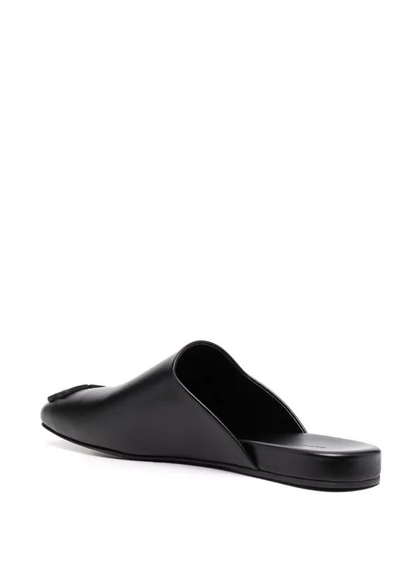( Positively Conscious ) Balenciaga Mules Carrera BB à Logo 1000 BLACK 5 ( Positively Conscious ) Balenciaga Mules Carrera BB à Logo 1000 BLACK – Image 3