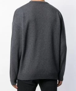 ( Positively Conscious ) Balenciaga Pull à Logo Brodé Homme -Vente magasin Balenciaga 14276430 22041977 600
