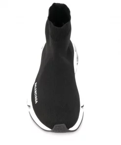 ( Positively Conscious ) Balenciaga Baskets Speed à Semelle Transparente 1010 BLACK/WHITE/CLEAR/BLACK -Vente magasin Balenciaga 14662156 24397601 600