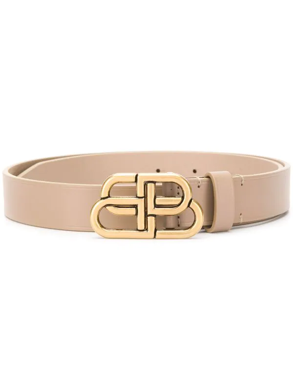 ( Positively Conscious ) Balenciaga Ceinture À Boucle Logo 9617 SAND 3 ( Positively Conscious ) Balenciaga Ceinture À Boucle Logo 9617 SAND