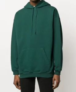 ( Positively Conscious ) Balenciaga Sweat à Capuche à Logo Imprimé 3230 Green -Vente magasin Balenciaga 14662859 24182859 600