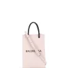 ( Positively Conscious ) Balenciaga 5901 LIGHT ROSE Mini étui Pour Téléphone à Anse Sur Le Dessus Femme -Vente magasin Balenciaga 14664461 23391375 600