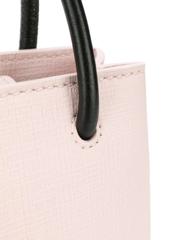 ( Positively Conscious ) Balenciaga 5901 LIGHT ROSE Mini étui Pour Téléphone à Anse Sur Le Dessus Femme 6 ( Positively Conscious ) Balenciaga 5901 LIGHT ROSE Mini étui Pour Téléphone à Anse Sur Le Dessus Femme – Image 4