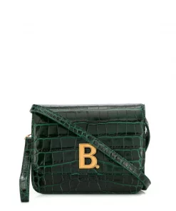 ( Positively Conscious ) Balenciaga Sac à Bandoulière Embossé à Plaque Logo Femme