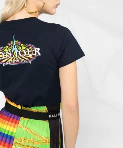 ( Positively Conscious ) Balenciaga T-shirt Ajusté 8065 BLUE -Vente magasin Balenciaga 14664810 b5bb6219 6e22 4312 97dc debdad3b060d 600