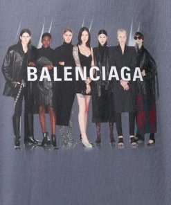 ( Positively Conscious ) T-Shirt Real Balenciaga Femme -Vente magasin Balenciaga 14769845 26714574 600