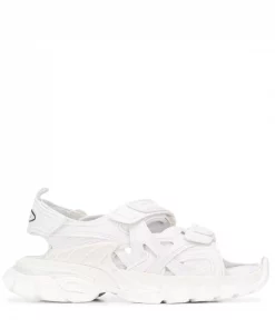 ( Positively Conscious ) Balenciaga 9000 WHITE Sandales Track Femme