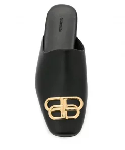 ( Positively Conscious ) Balenciaga 1088 BLACK Mules Cosy BB Femme -Vente magasin Balenciaga 14769903 24607966 600