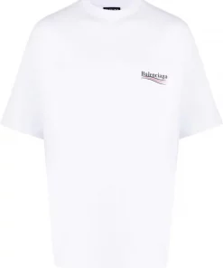 ( Positively Conscious ) Balenciaga T-shirt Oversize à Logo Imprimé Homme
