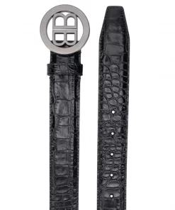( Positively Conscious ) Balenciaga Ceinture à Boucle BB 1000 BLACK -Vente magasin Balenciaga 14774138 27892638 600