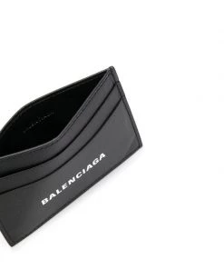 Balenciaga Porte-cartes à Logo Imprimé Homme -Vente magasin Balenciaga 15231515 26400704 600