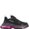 ( Positively Conscious ) Balenciaga Baskets Triple S 1053 BLACK/PINK NEON -Vente magasin Balenciaga 15314462 28019393 600
