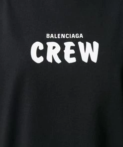 ( Positively Conscious ) Balenciaga T-Shirt À Logo Imprimé Femme -Vente magasin Balenciaga 15340078 28046255 600