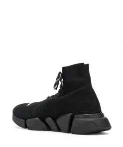 ( Positively Conscious ) Balenciaga Baskets Speed 2.0 à Lacets 1013 BLACK -Vente magasin Balenciaga 15341003 29019734 600