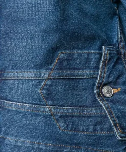 ( Positively Conscious ) Balenciaga Veste En Jean Upside Down BLUE -Vente magasin Balenciaga 15341007 27942624 600