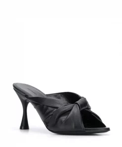 ( Positively Conscious ) Balenciaga Black:1000 Mules Drapy 80 Mm Femme -Vente magasin Balenciaga 15341010 28078362 600