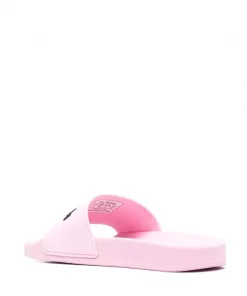 ( Positively Conscious ) Balenciaga 5610 Claquettes à Logo Embossé Femme -Vente magasin Balenciaga 15358941 37345891 600