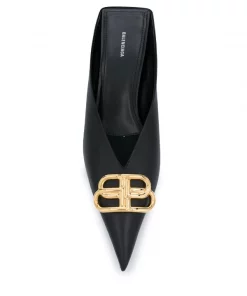 ( Positively Conscious ) Balenciaga 1088 BLACK GOLD Mules Knife 40 Mm Femme 9 ( Positively Conscious ) Balenciaga 1088 BLACK GOLD Mules Knife 40 Mm Femme -Vente magasin Balenciaga 15358949 28388105 600