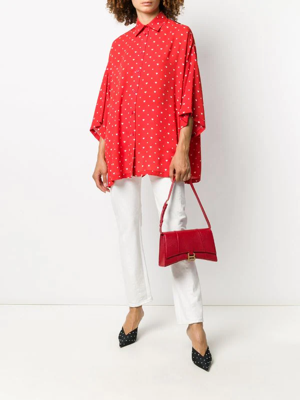 ( Positively Conscious ) Balenciaga Chemise à Pois Femme 4 ( Positively Conscious ) Balenciaga Chemise à Pois Femme – Image 2