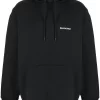 ( Positively Conscious ) Balenciaga Hoodie à Logo Imprimé Au Dos Homme