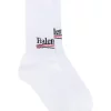 ( Positively Conscious ) Balenciaga Chaussettes Political 9000 WHITE -Vente magasin Balenciaga 15368016 28230727 600