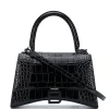 ( Positively Conscious ) Balenciaga Sac Cabas S Hourglass 1000 BLACK