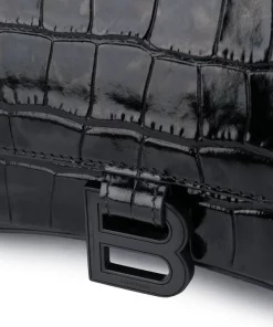 ( Positively Conscious ) Balenciaga Sac Cabas S Hourglass 1000 BLACK -Vente magasin Balenciaga 15462544 28095928 600