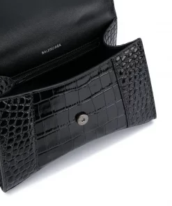 ( Positively Conscious ) Balenciaga Sac Cabas S Hourglass 1000 BLACK -Vente magasin Balenciaga 15462544 28097741 600