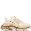 ( Positively Conscious ) Balenciaga 9710 NUDE Baskets Triple S Femme