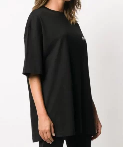 ( Positively Conscious ) Balenciaga T-shirt Oversize à Logo Imprimé 1070 BLACK 10 ( Positively Conscious ) Balenciaga T-shirt Oversize à Logo Imprimé 1070 BLACK -Vente magasin Balenciaga 15469004 28312625 600