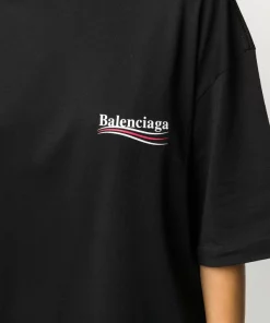 ( Positively Conscious ) Balenciaga T-shirt Oversize à Logo Imprimé 1070 BLACK 11 ( Positively Conscious ) Balenciaga T-shirt Oversize à Logo Imprimé 1070 BLACK -Vente magasin Balenciaga 15469004 28312626 600