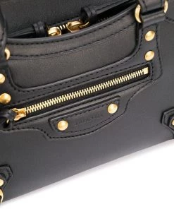 ( Positively Conscious ) Balenciaga 1000 BLACK Mini Sac à Main Neo Classic Femme -Vente magasin Balenciaga 15653876 28993766 600