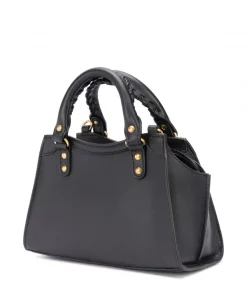 ( Positively Conscious ) Balenciaga 1000 BLACK Mini Sac à Main Neo Classic Femme -Vente magasin Balenciaga 15653876 28993767 600