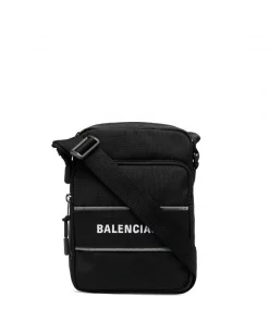( Positively Conscious ) Balenciaga Sacoche à Logo Imprimé Homme