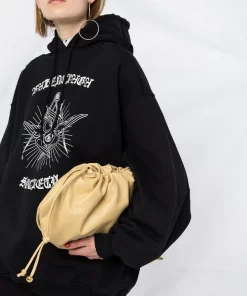 ( Positively Conscious ) Balenciaga Hoodie Imprimé à Lien De Resserrage 1000 BLACK -Vente magasin Balenciaga 15653938 31225609 600